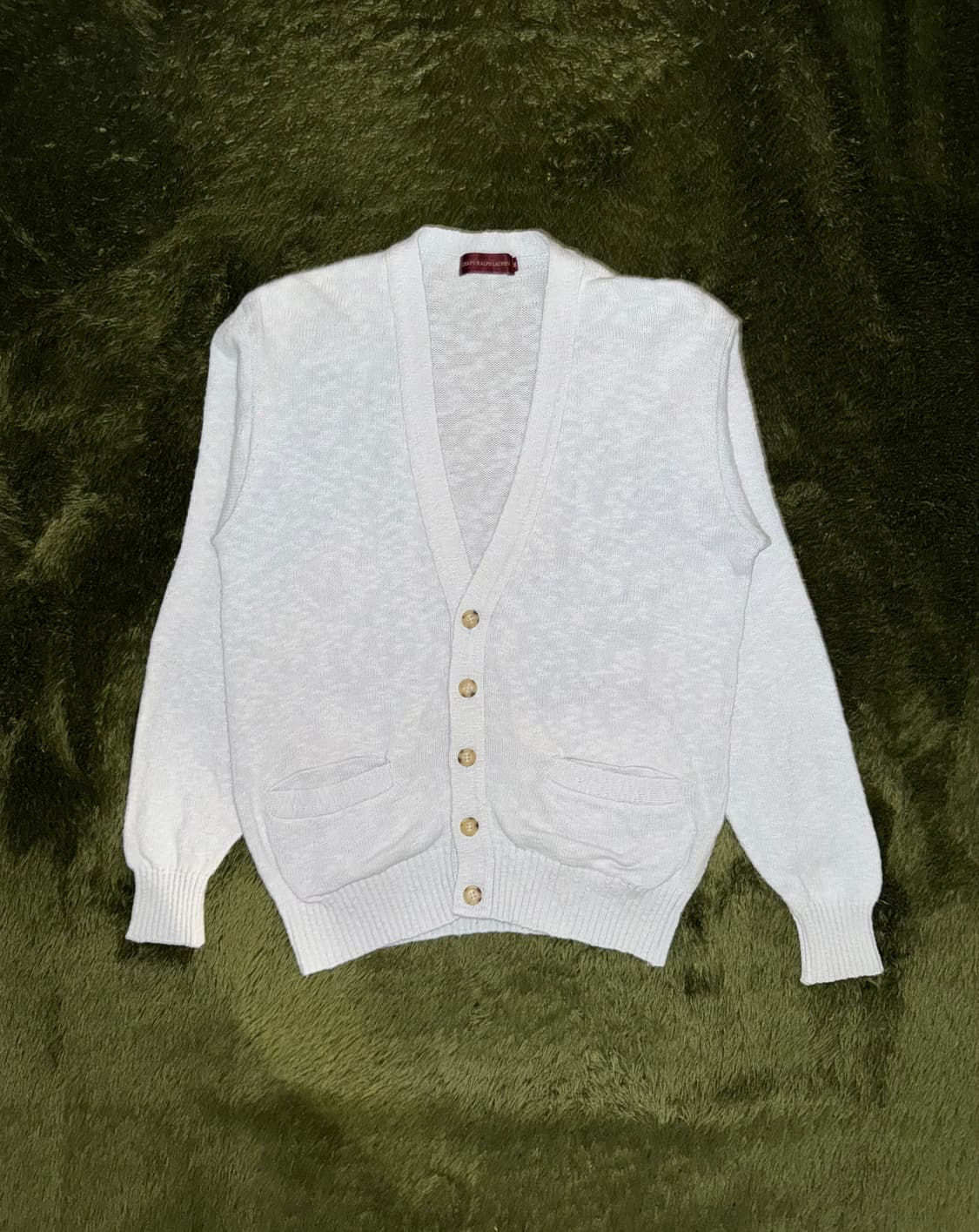 [M] 챕스 랄프로렌 재팬 텍스쳐 클래식 핏 가디건 스카이 블루 상품이미지1