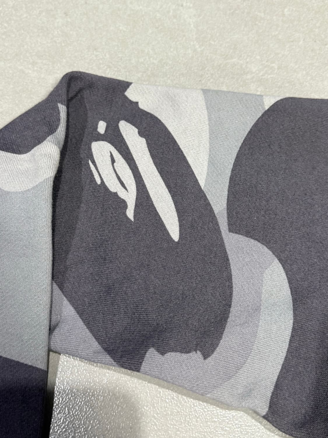 베이프 아카이브 카모패턴 스웨터 바시티 스타디움 자켓 상품이미지2