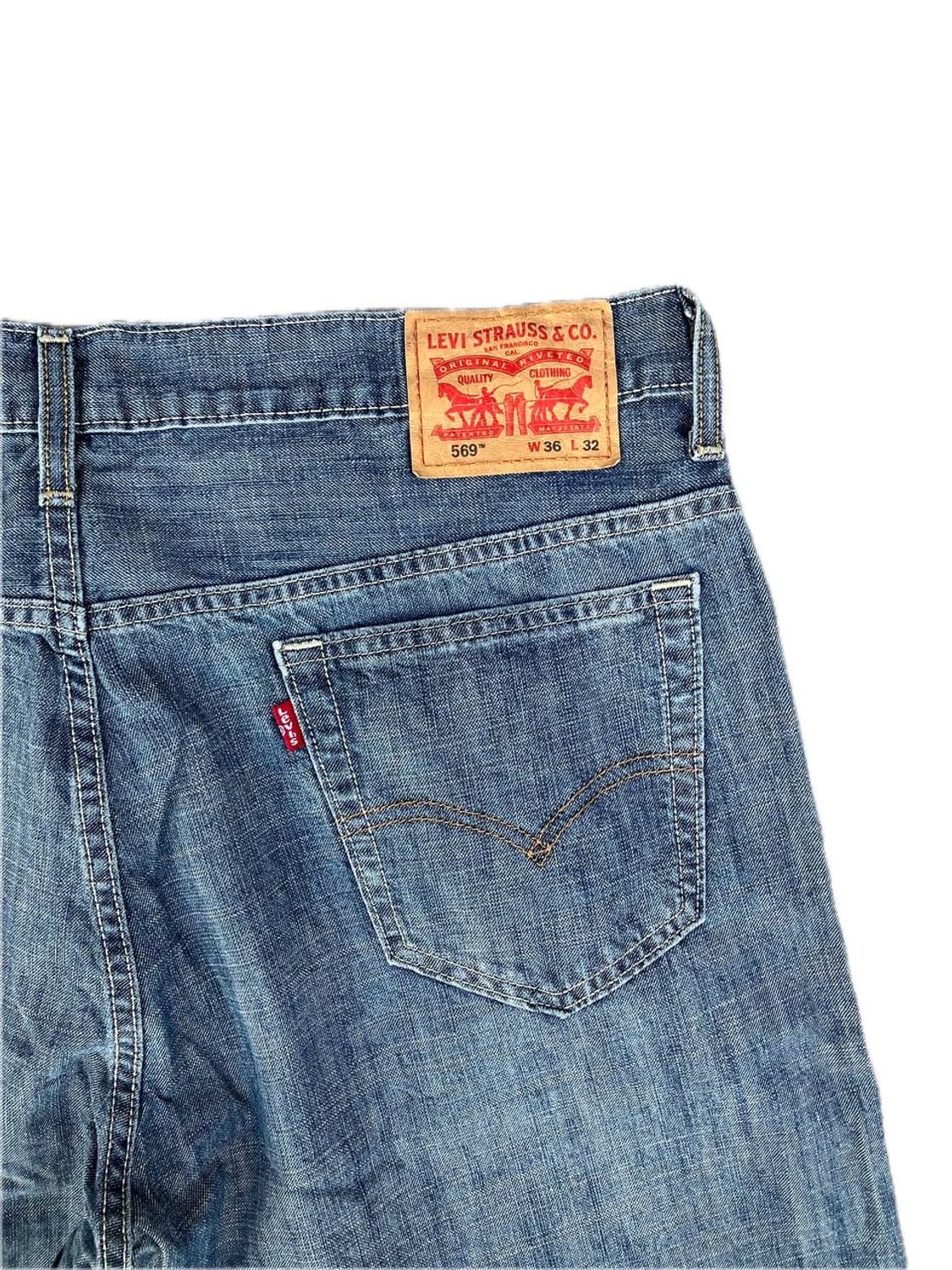 Levis 569 indigo jeans (36-37) a17 상품이미지4