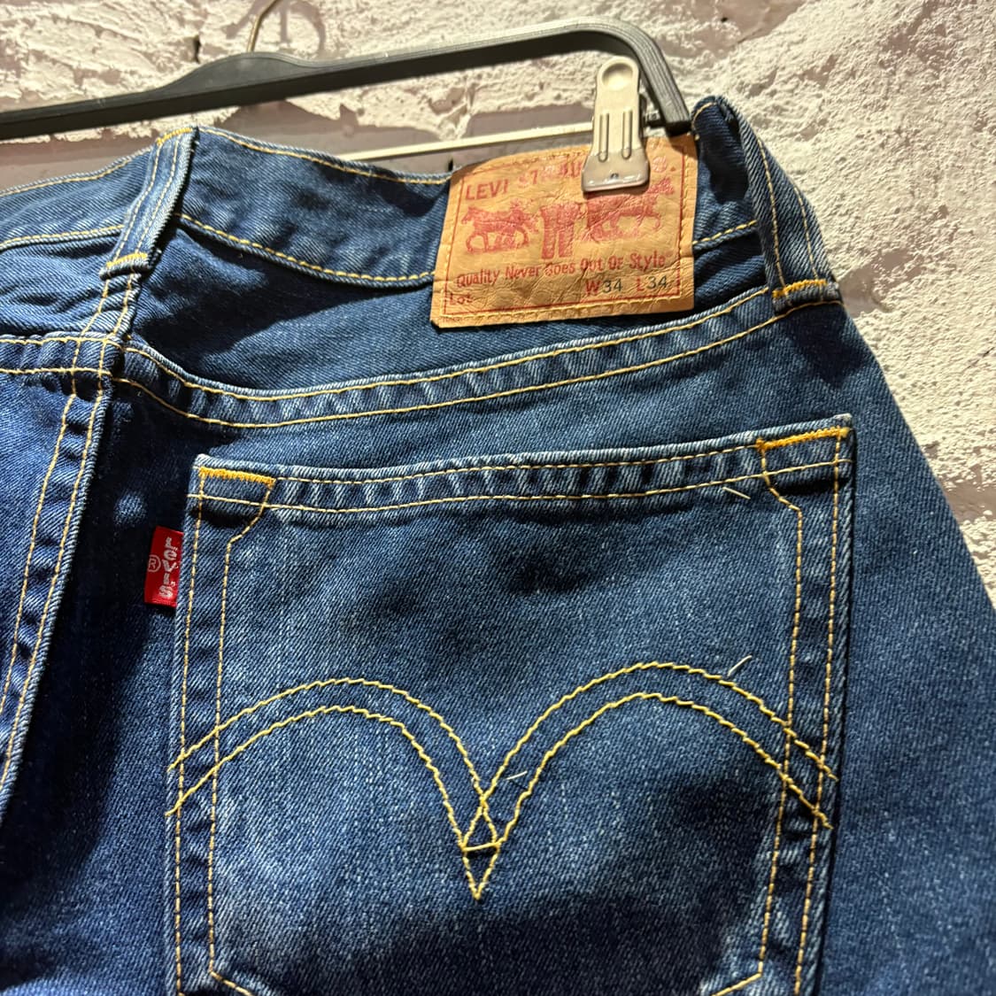 리바이스 타입1 데드스탁 데님팬츠 34 상품이미지3