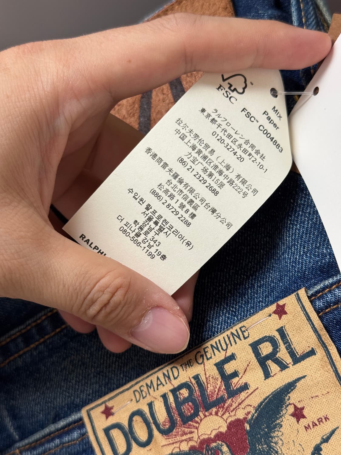RRL vintage five pocket 34/32 상품이미지4