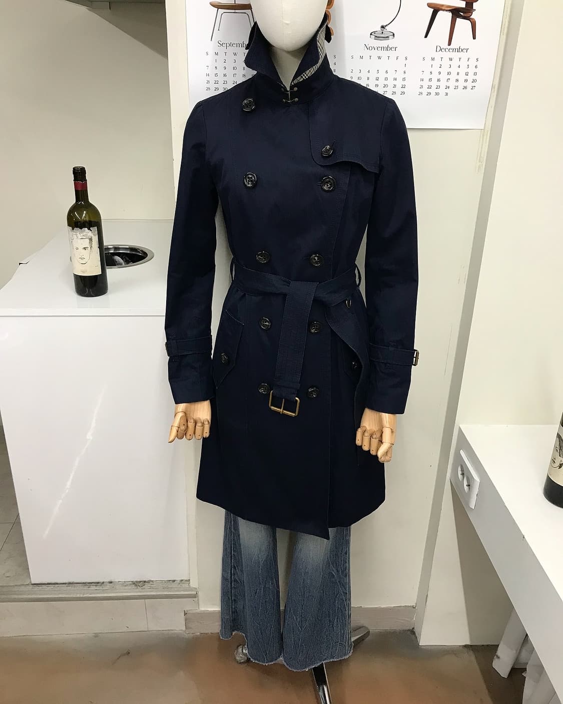 버버리 내피형 트렌치 코트 상품이미지8