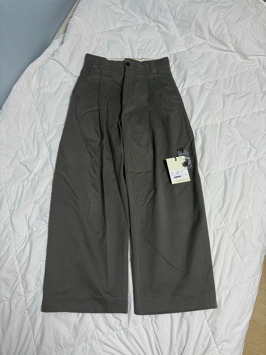 [XS] 스튜디오니콜슨 볼륨팬츠 리드 상품이미지1