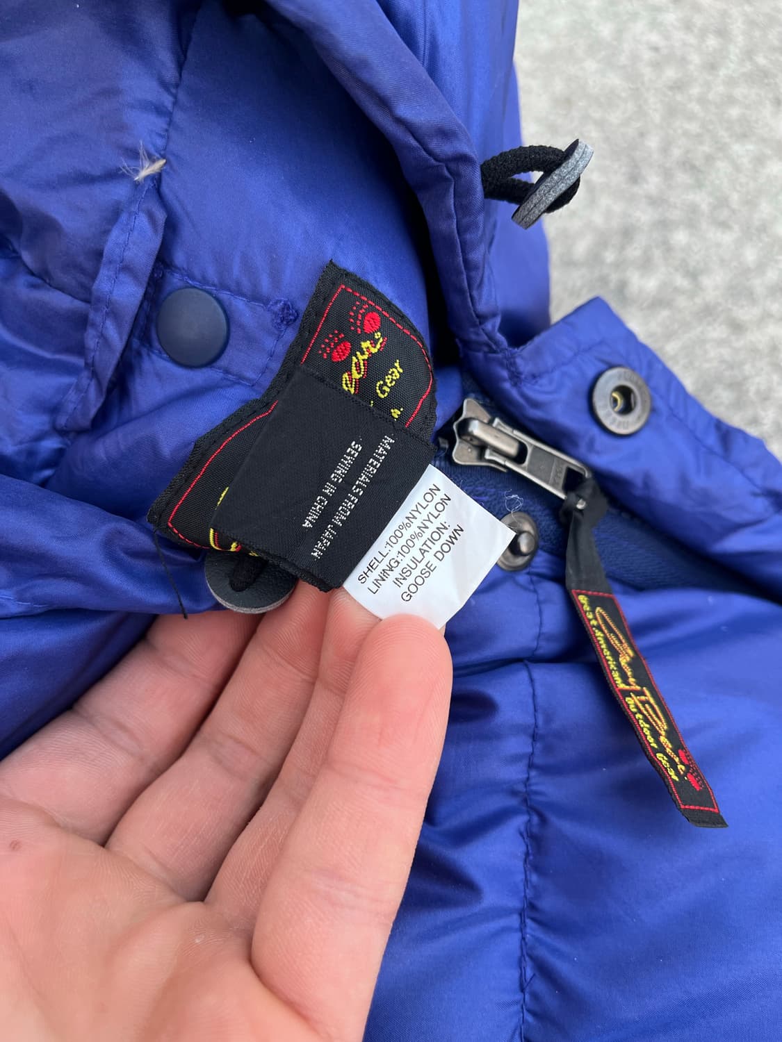 Usa Vintage 퍼플컬러 경량패딩 상품이미지7