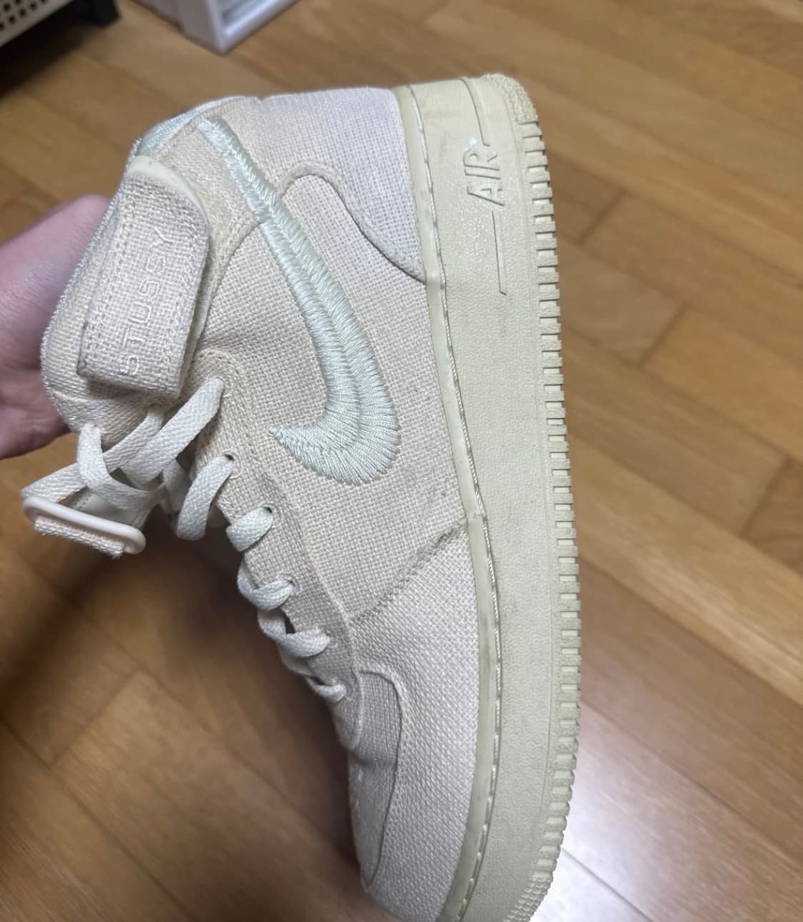 나이키 x 스투시 에어포스 1 '07 미드 SP 파슬 상품이미지2