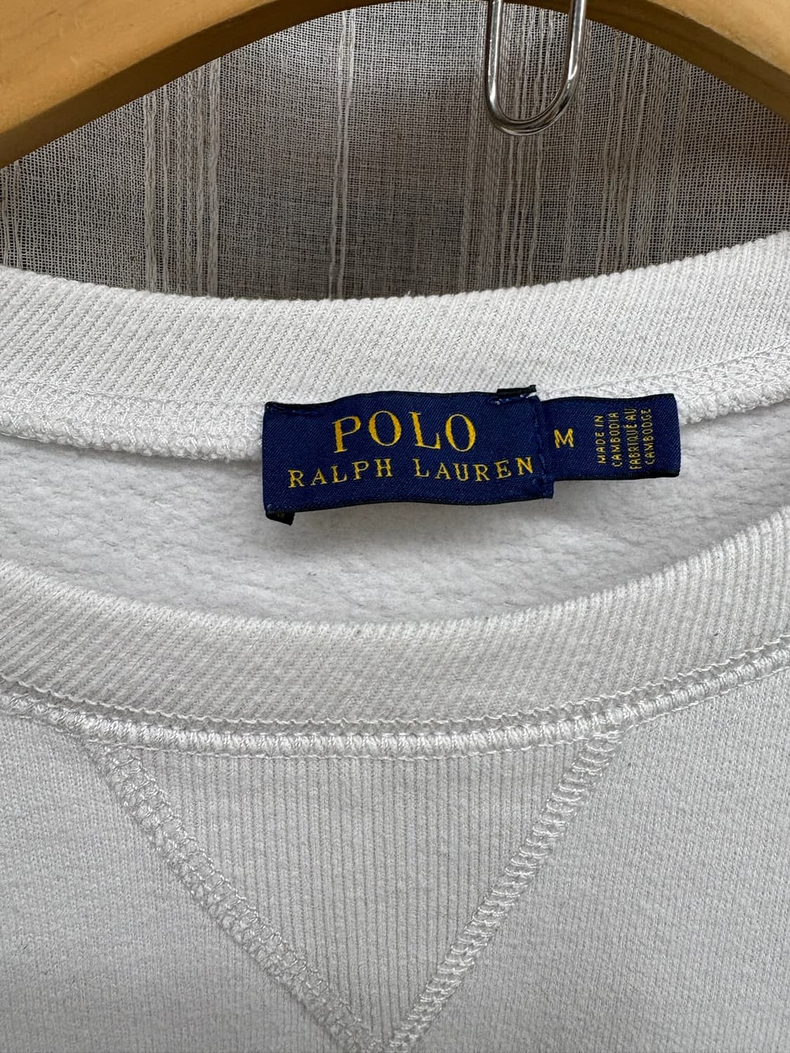 폴로 랄프로렌 기모 맨투맨 티셔츠 상품이미지3