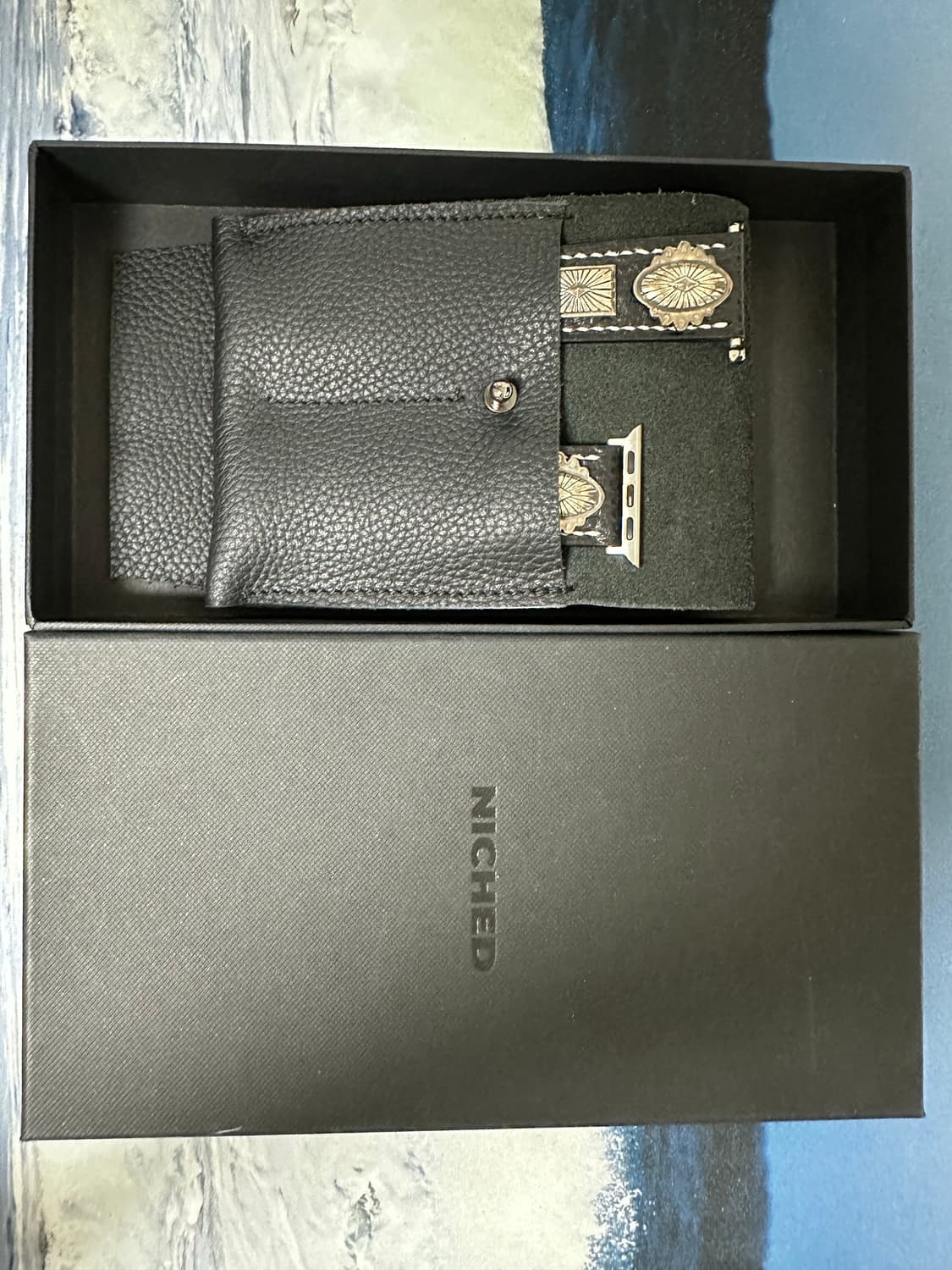 니시드 애플워치스트랩 실버925 상품이미지2