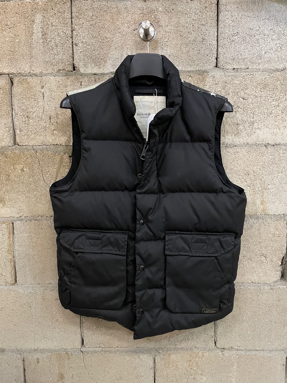 데님앤서플라이 랄프로렌 성조기 패딩 조끼 상품이미지3