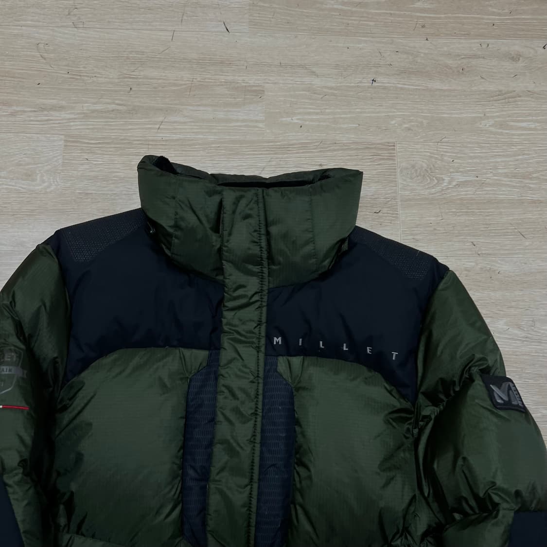 밀레 윈드스토퍼 옴니히트 구스다운 푸퍼패딩 점퍼 [카키] M/95 상품이미지2