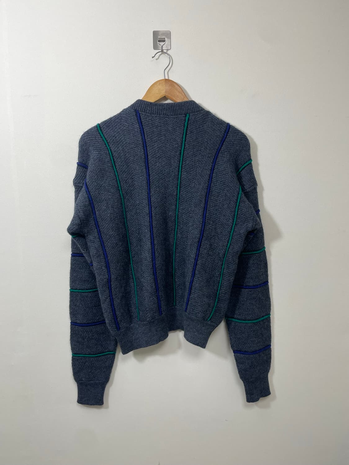 일본빈티지 울100% 니트 L - K42 상품이미지2