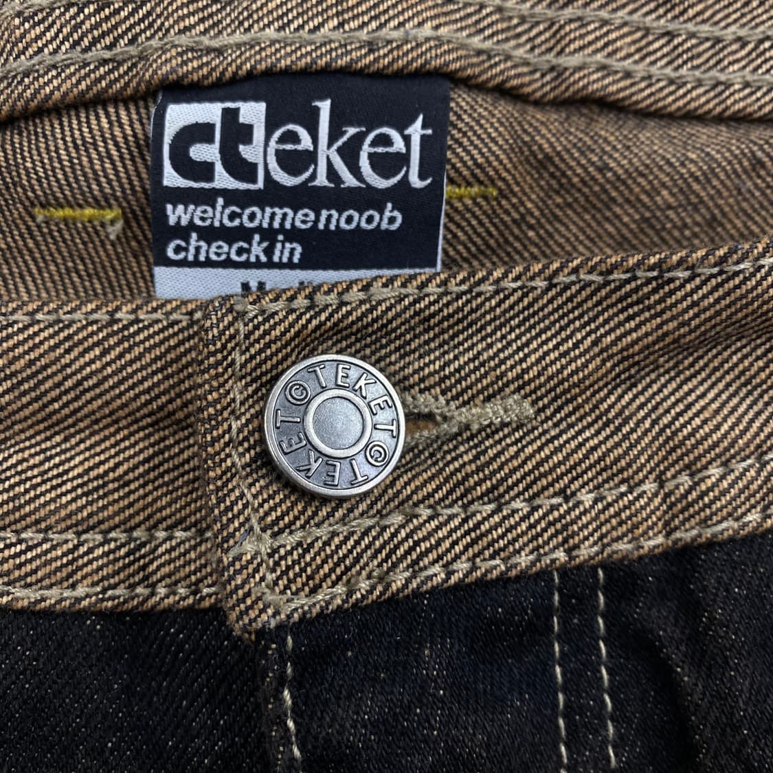 테켓 CT 빅 데님 팬츠 (95) 상품이미지8