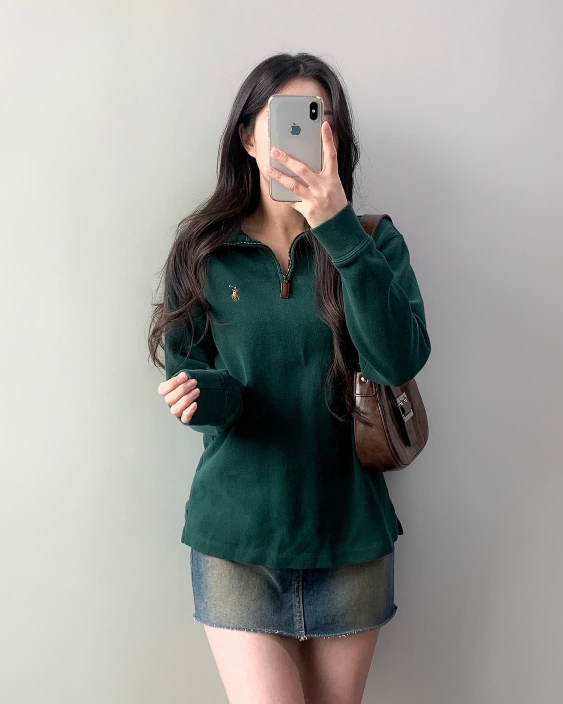 폴로 반집업 니트  상품이미지2