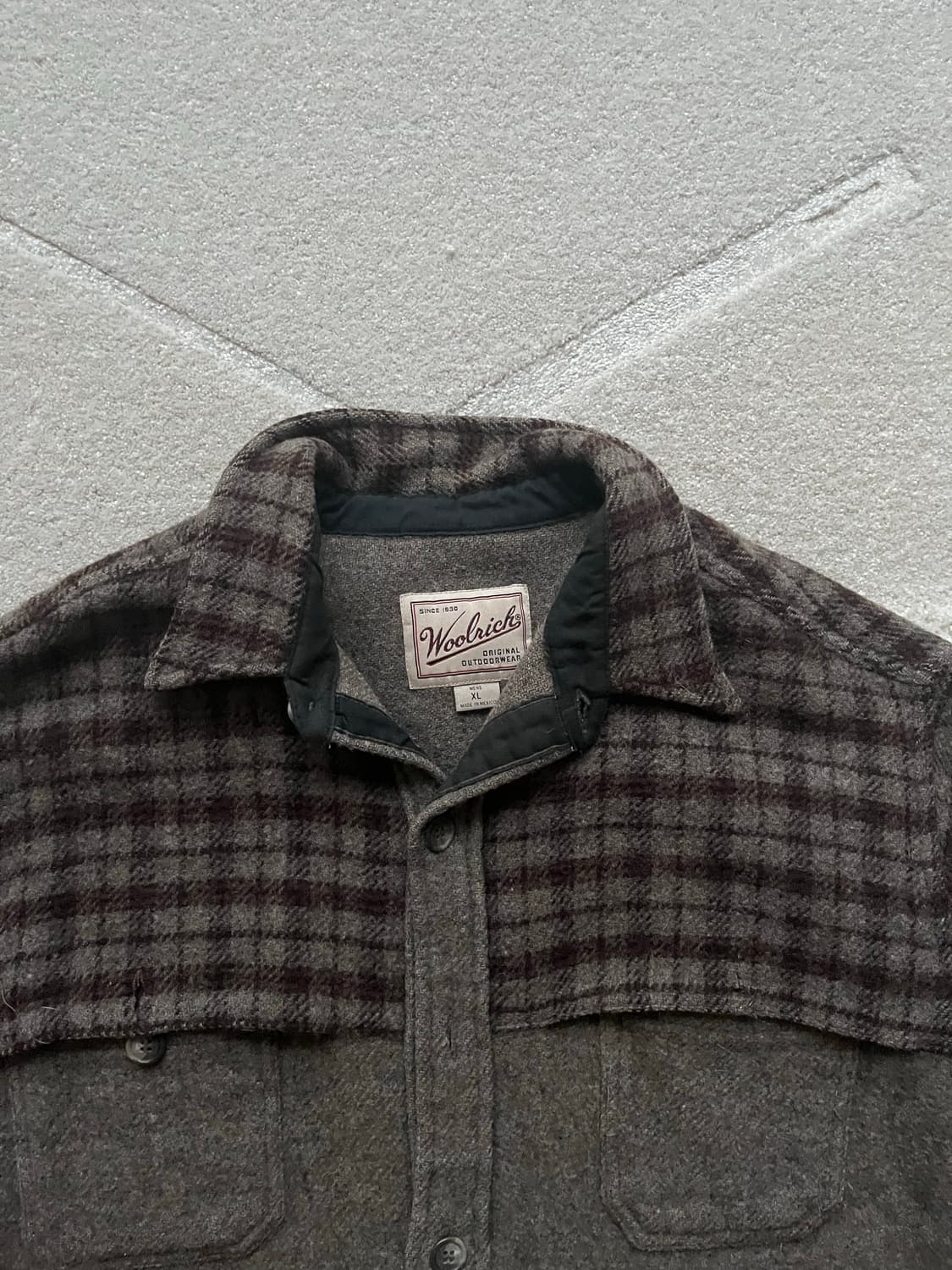 울리치 플래드 울 CPO 자켓 (103-105) 상품이미지3