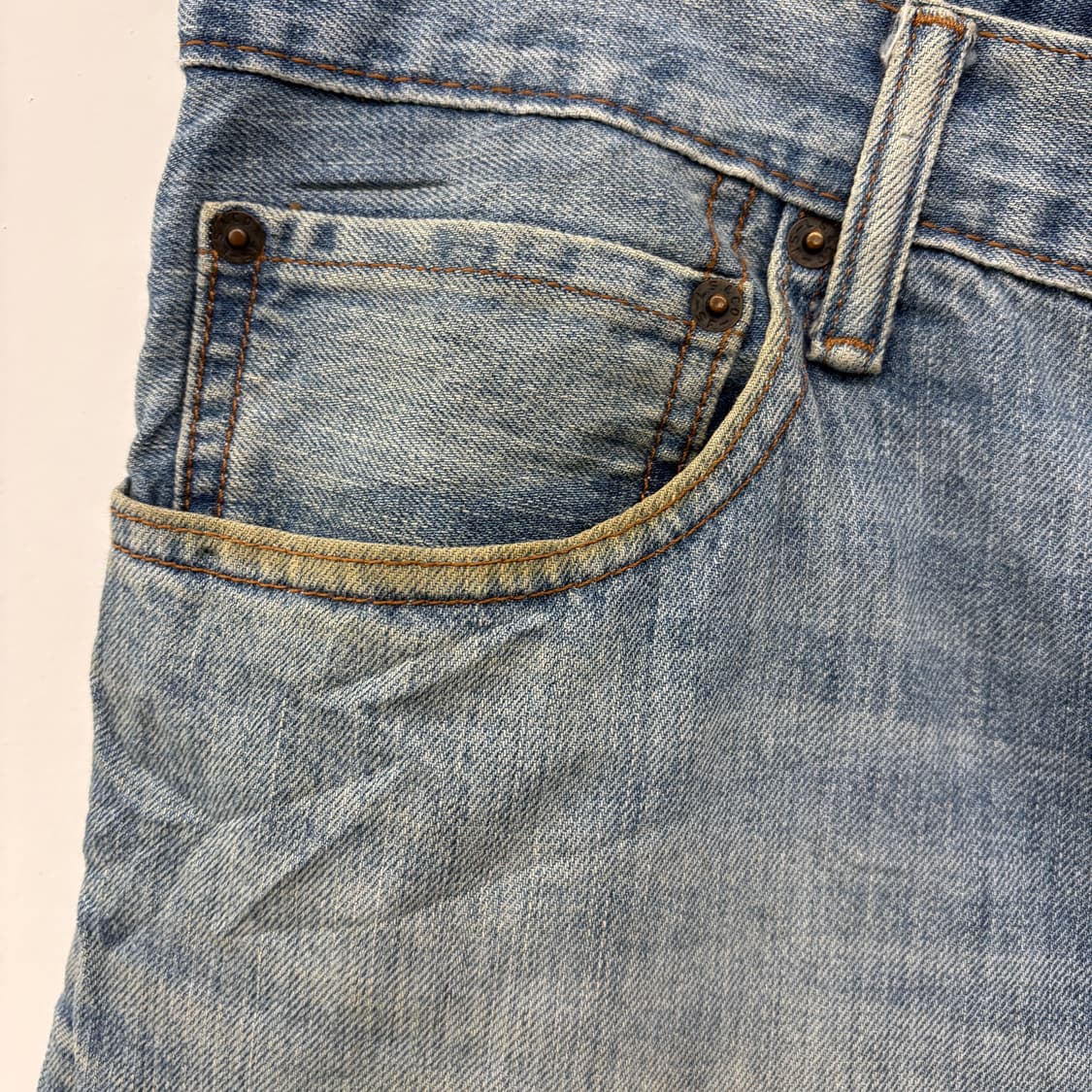 리바이스 빈티지 청바지 반바지 데님 숏팬츠 34in 상품이미지3