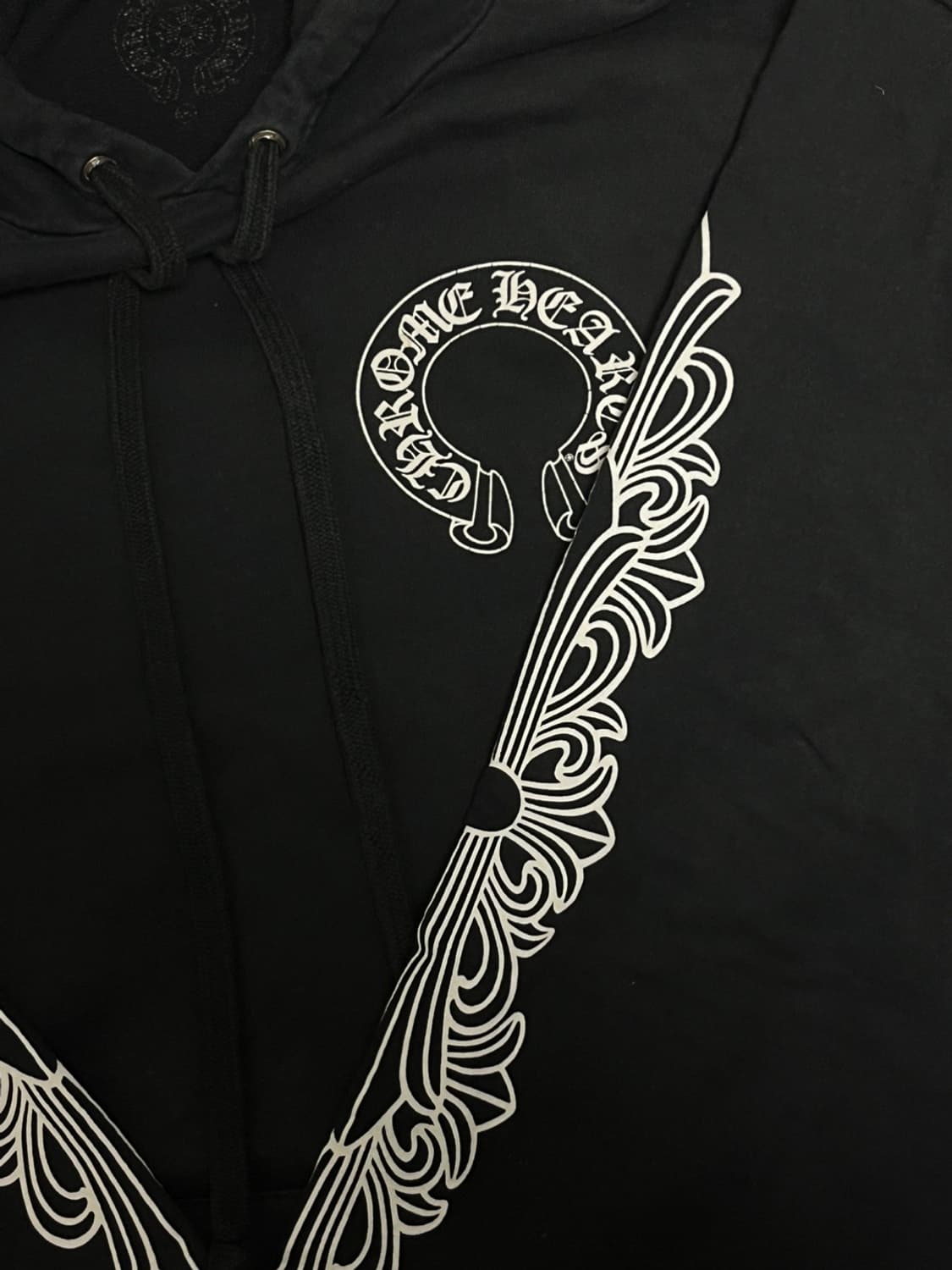 크롬하츠 홀스슈 플로랄 후드티 XXL 상품이미지1