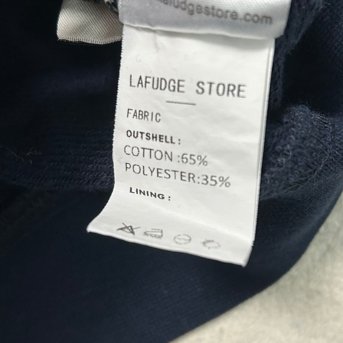 마리떼프랑소와저버 레터링 로고 스웻셔츠 네이비 S 상품이미지5