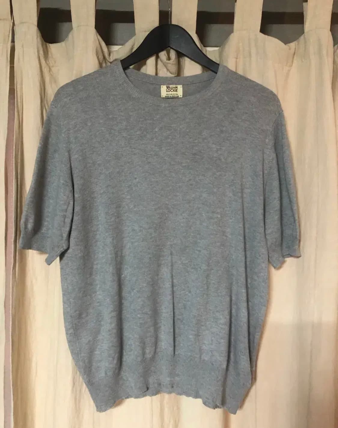 윌리엄로키 코튼 반팔 니트 상품이미지1