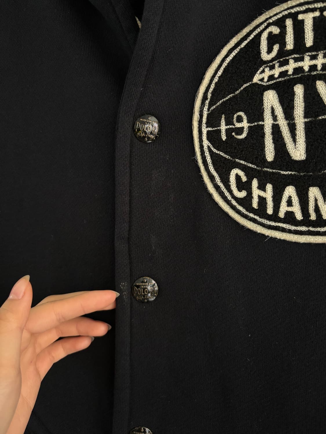 Polo 폴로 랄프로렌 신형 NY 시티 챔프 스냅 버튼 후드 자켓  상품이미지10