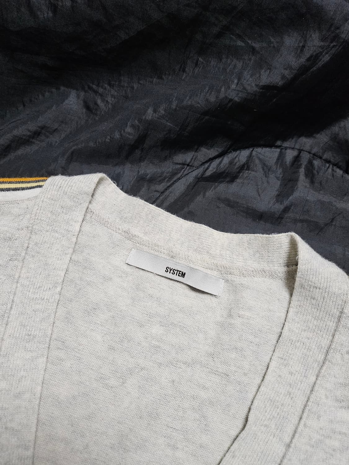 SYSTEM 옴므 라인 가디건 100 상품이미지3