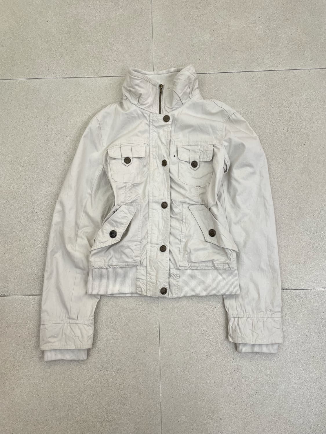 화이트 셔링 자켓 상품이미지1