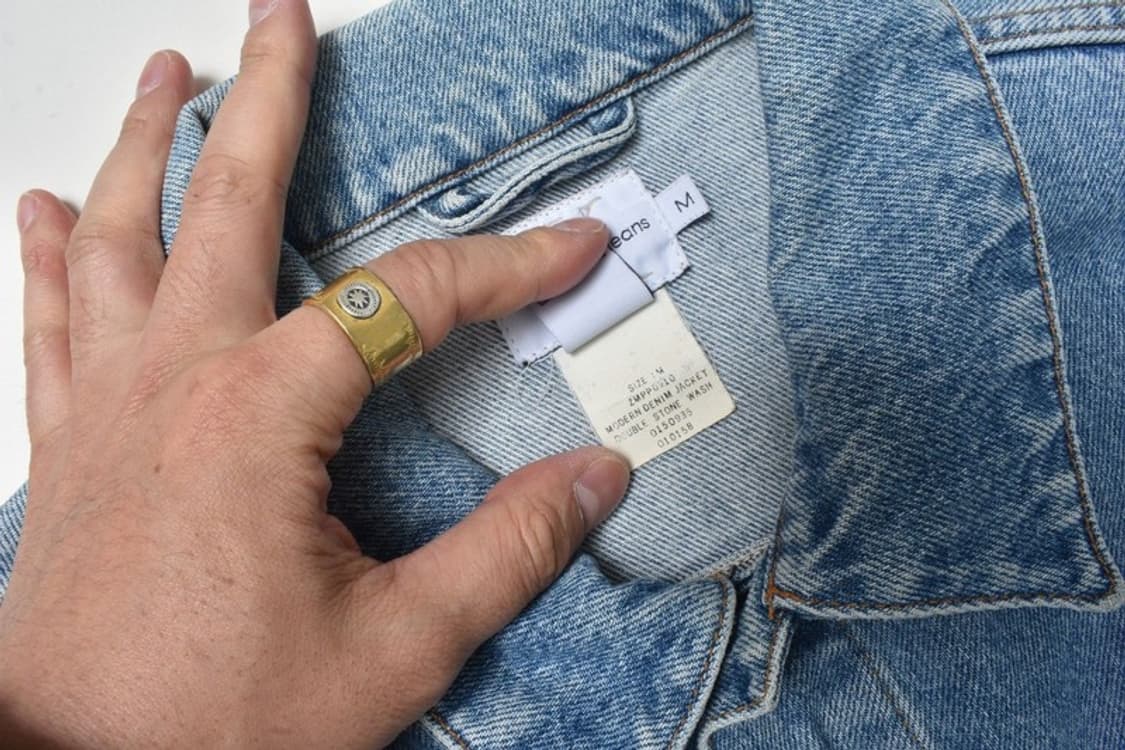 90S 캘빈클라인 데님 트러커 청자켓 N1152 상품이미지7