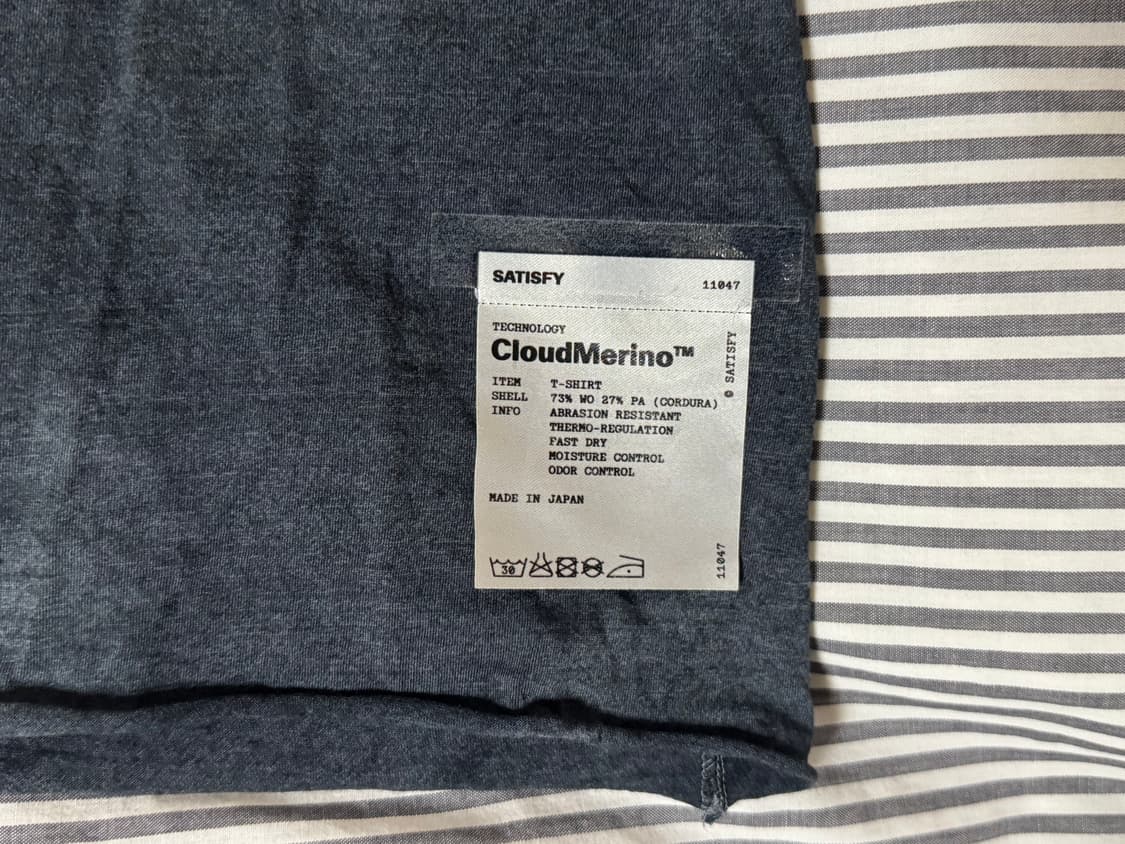 새티스파이 CloudMerino T-shirt 상품이미지3