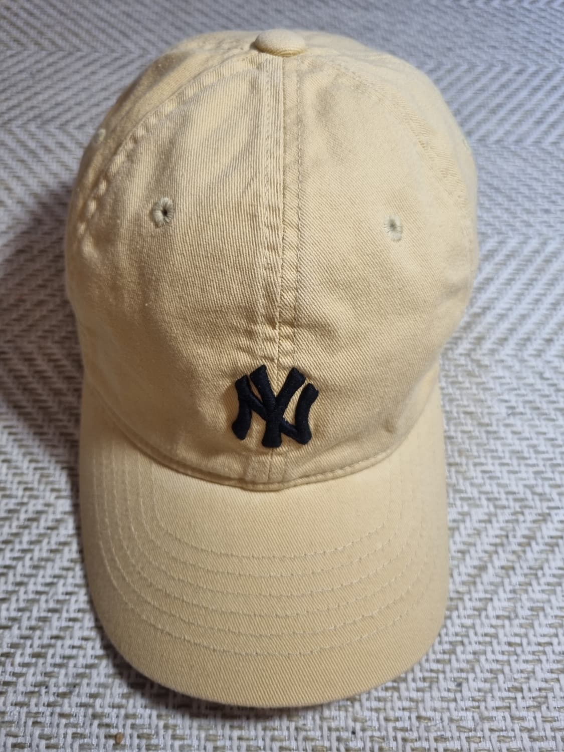 MLB 엠엘비 뉴욕 양키스 볼캡 옐로우 야구 모자 상품이미지1