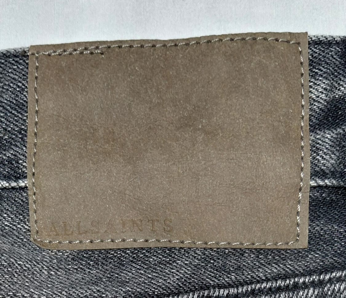 [W32] AllSaints Rex Slim Distressed 블랙진 상품이미지10