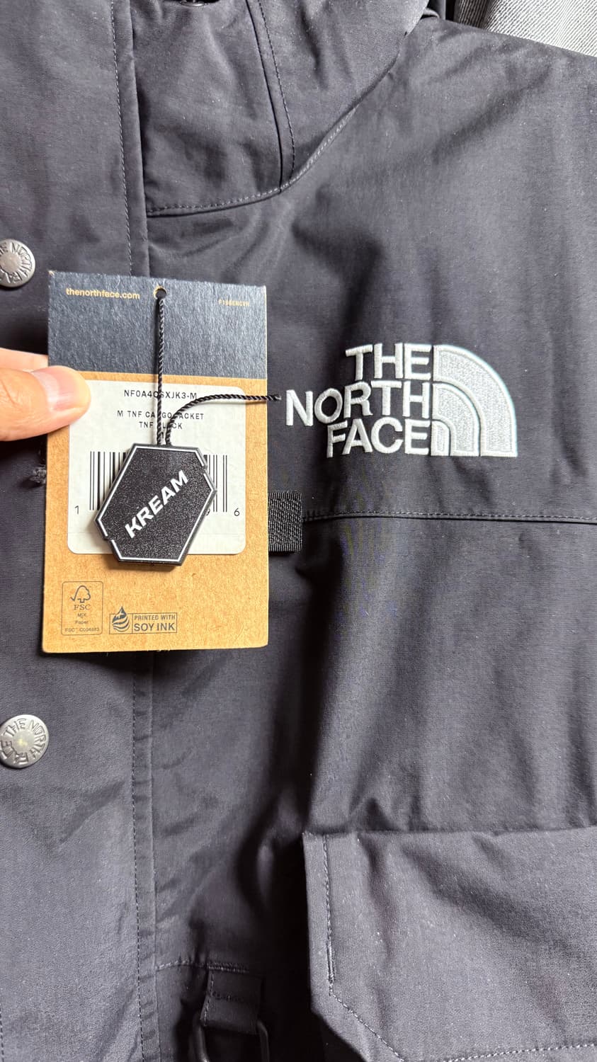 슈프림 노스페이스 20fw 카고자켓 블랙 M 사이즈 상품이미지5