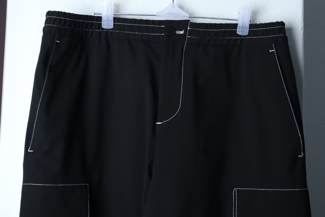 (L-XL) 자라 반바지 팬츠 버뮤다 스티치 밴딩 올드스쿨-P9864 상품이미지3