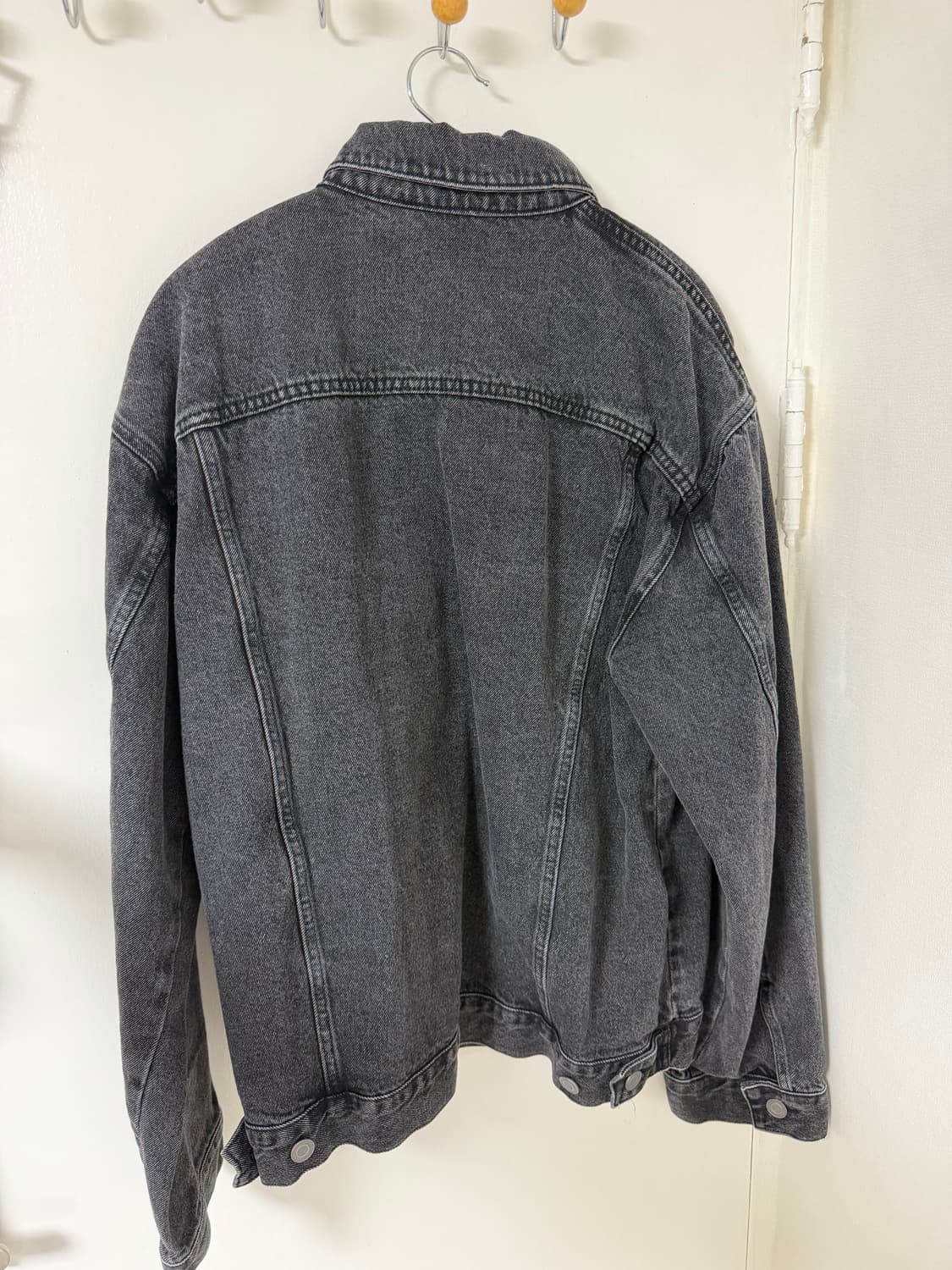 브랜디드 흑청 트러커 데님 자켓XL 상품이미지2