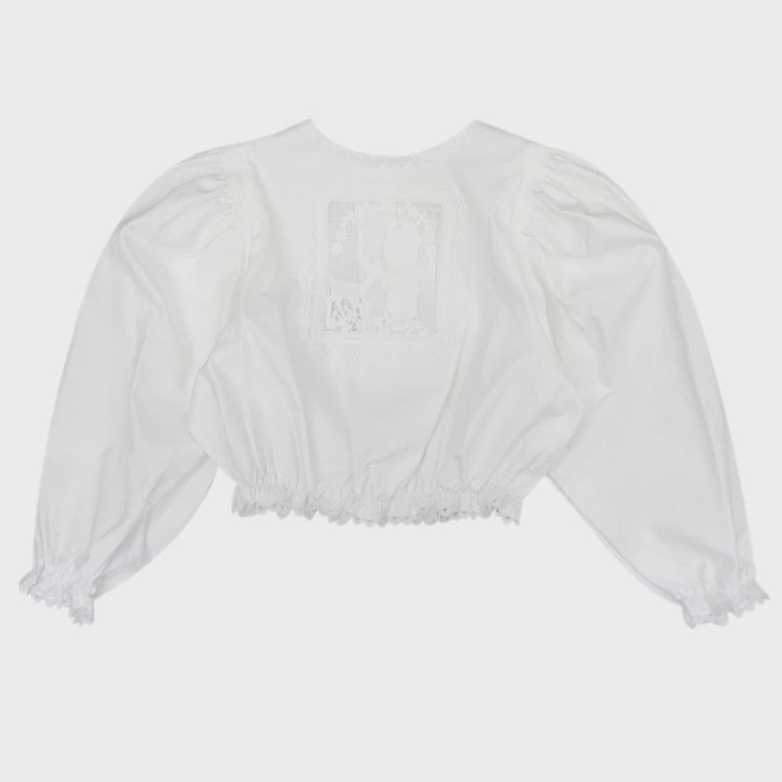 프레클 lace crop motive blouse 상품이미지2