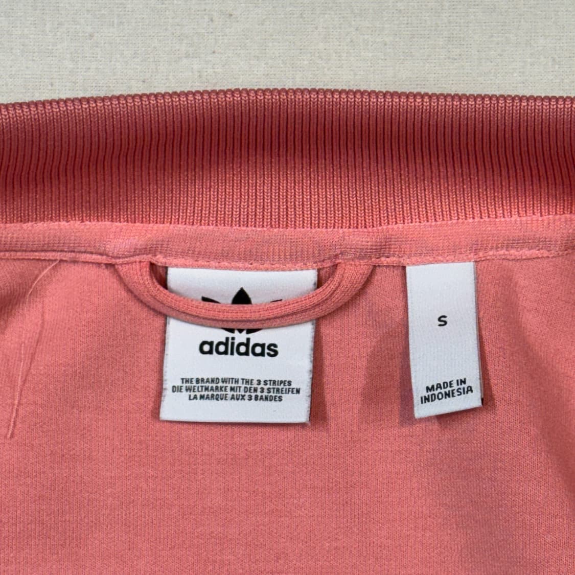 S) 아디다스 파이어버드 핑크 삼선 져지 트랙탑 집업 상품이미지7