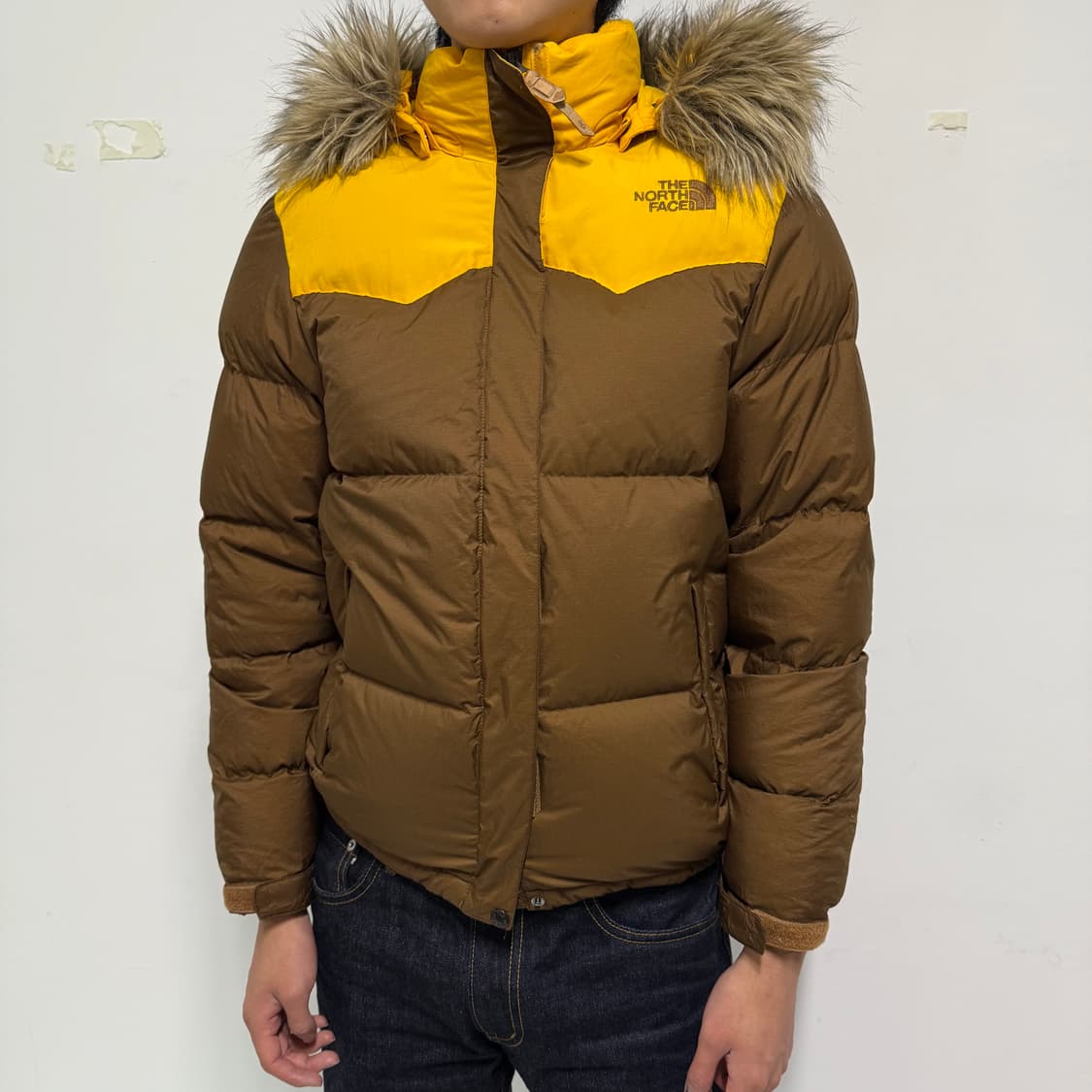 노스페이스 브라운 패딩 상품이미지3