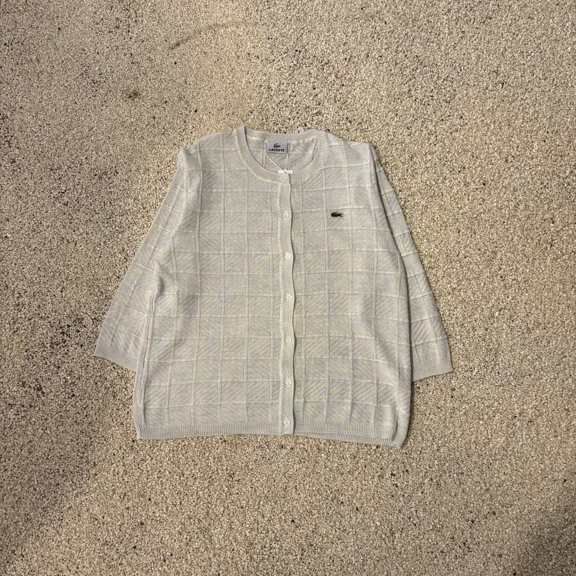 라코스테 긴팔 가디건 ☆223 상품이미지1