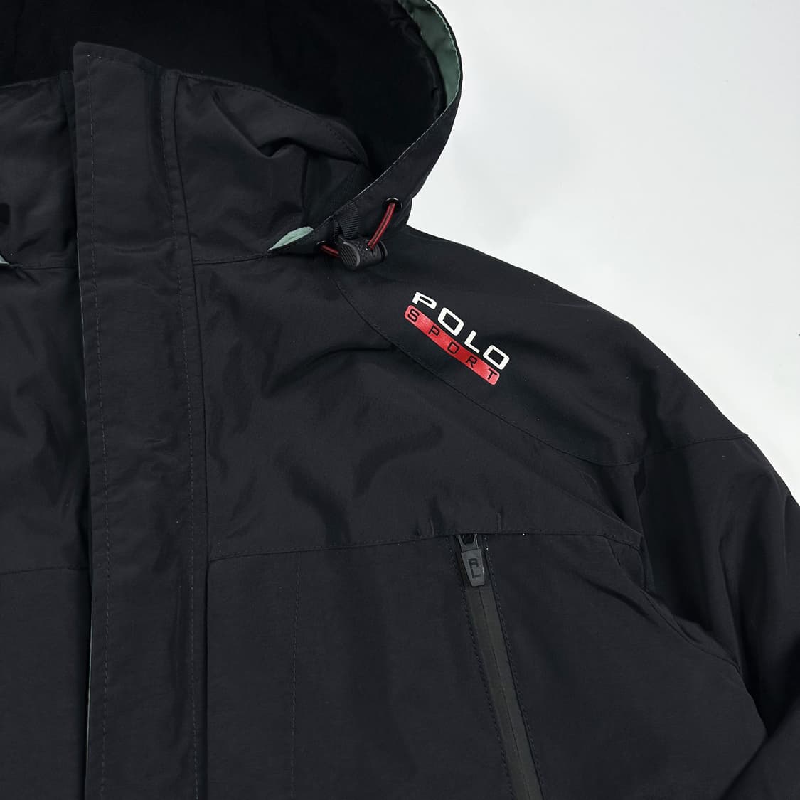 폴로 스포츠 하드쉘 바람막이 점퍼 블랙 M 상품이미지3
