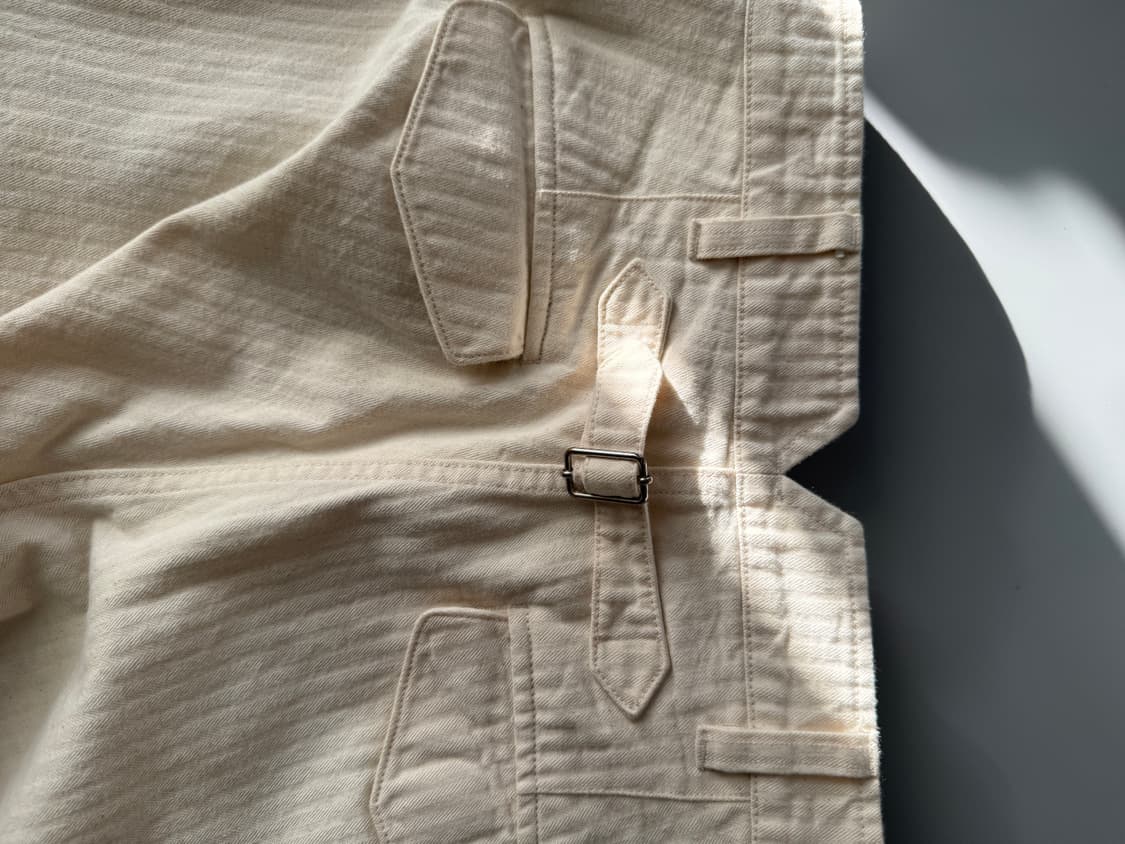 낫띵리튼 헤링본팬츠 M 상품이미지5