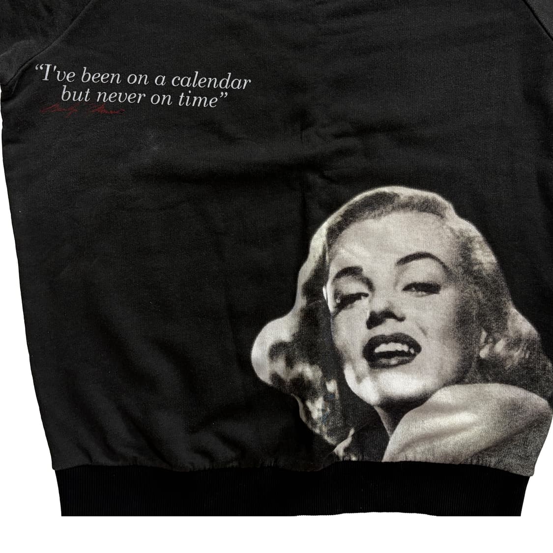 2010s 돌체앤가바나 마를린 먼로 반팔 스웻셔츠 상품이미지4