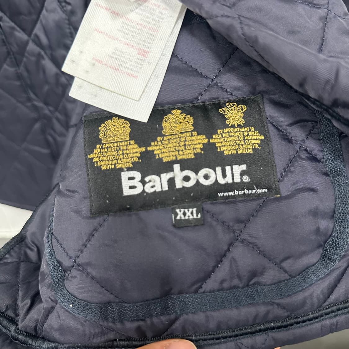 바버 퀄팅 자켓 상품이미지5