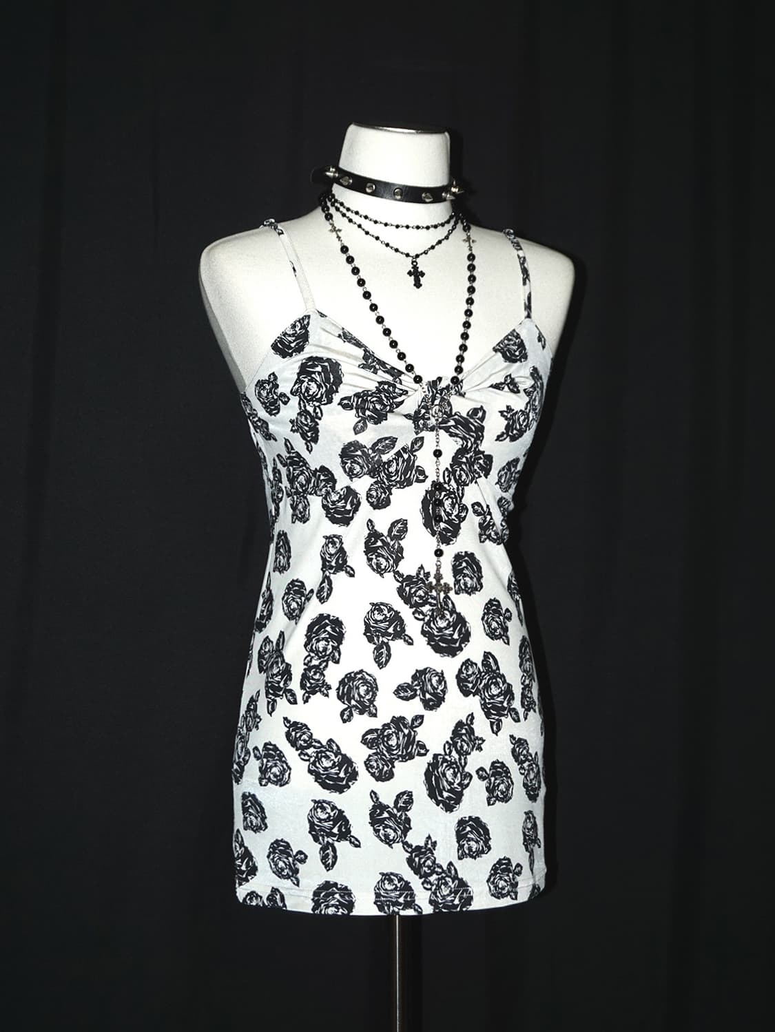 gothic flower sleeveless  상품이미지2