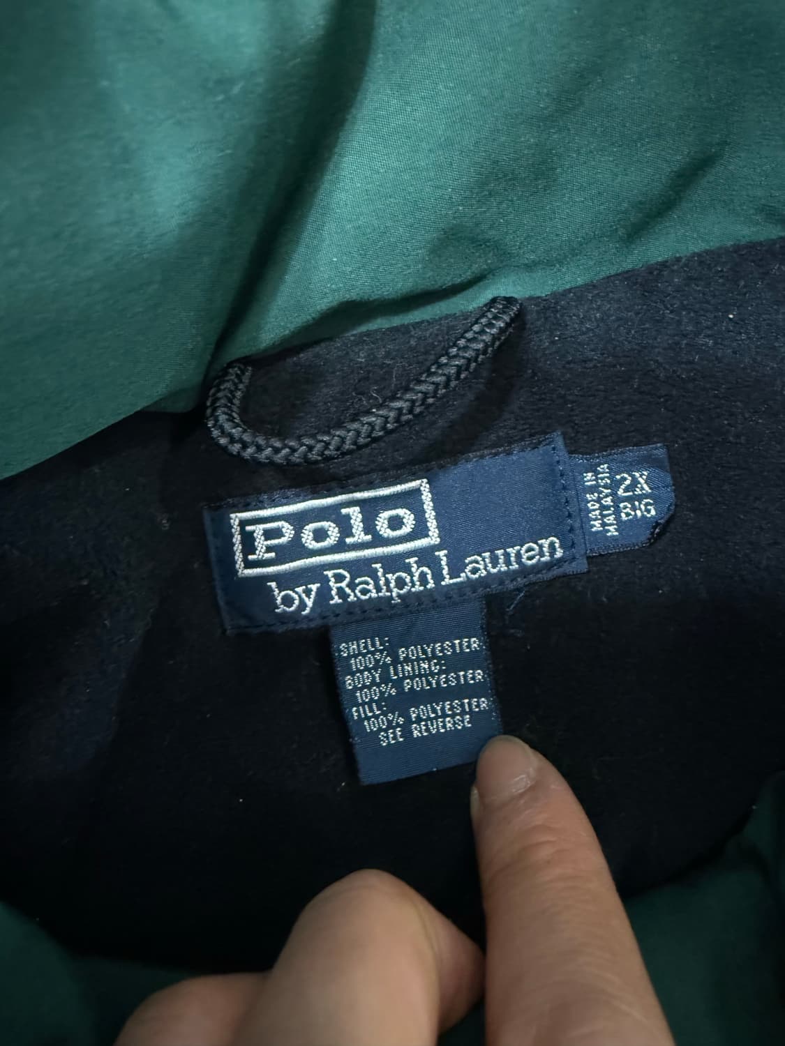 Polo by Ralph Lauren 폴로 랄프로렌 폴리쉘 바람막이 상품이미지5