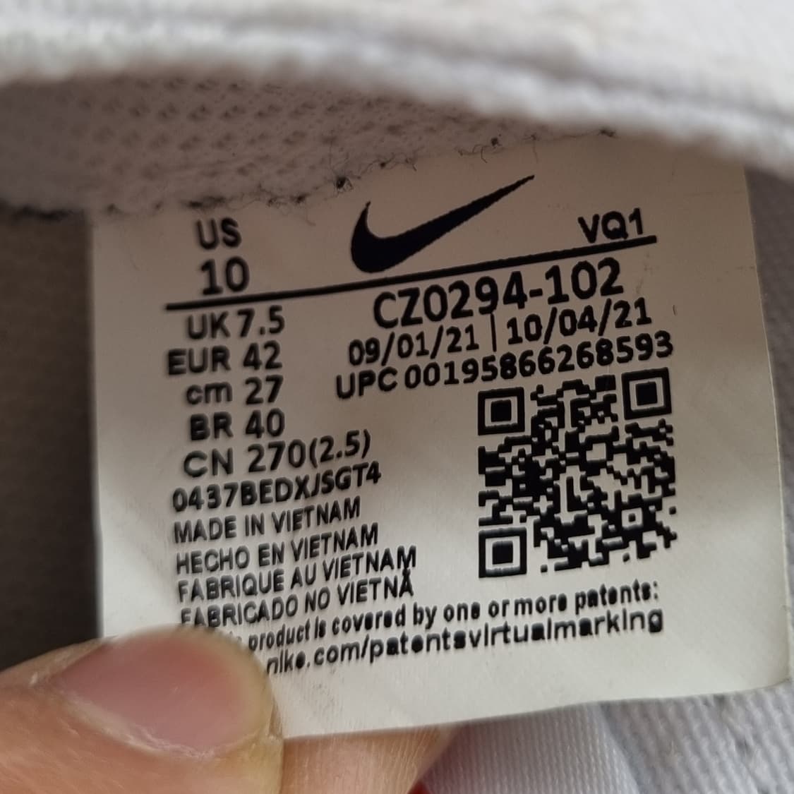 나이키 코트레거시 남성스니커즈270  상품이미지6