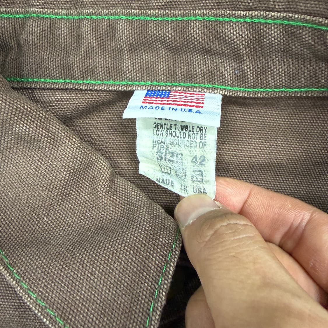 (L)POINTER 포인터 배색 워크자켓(made in usa) 상품이미지4