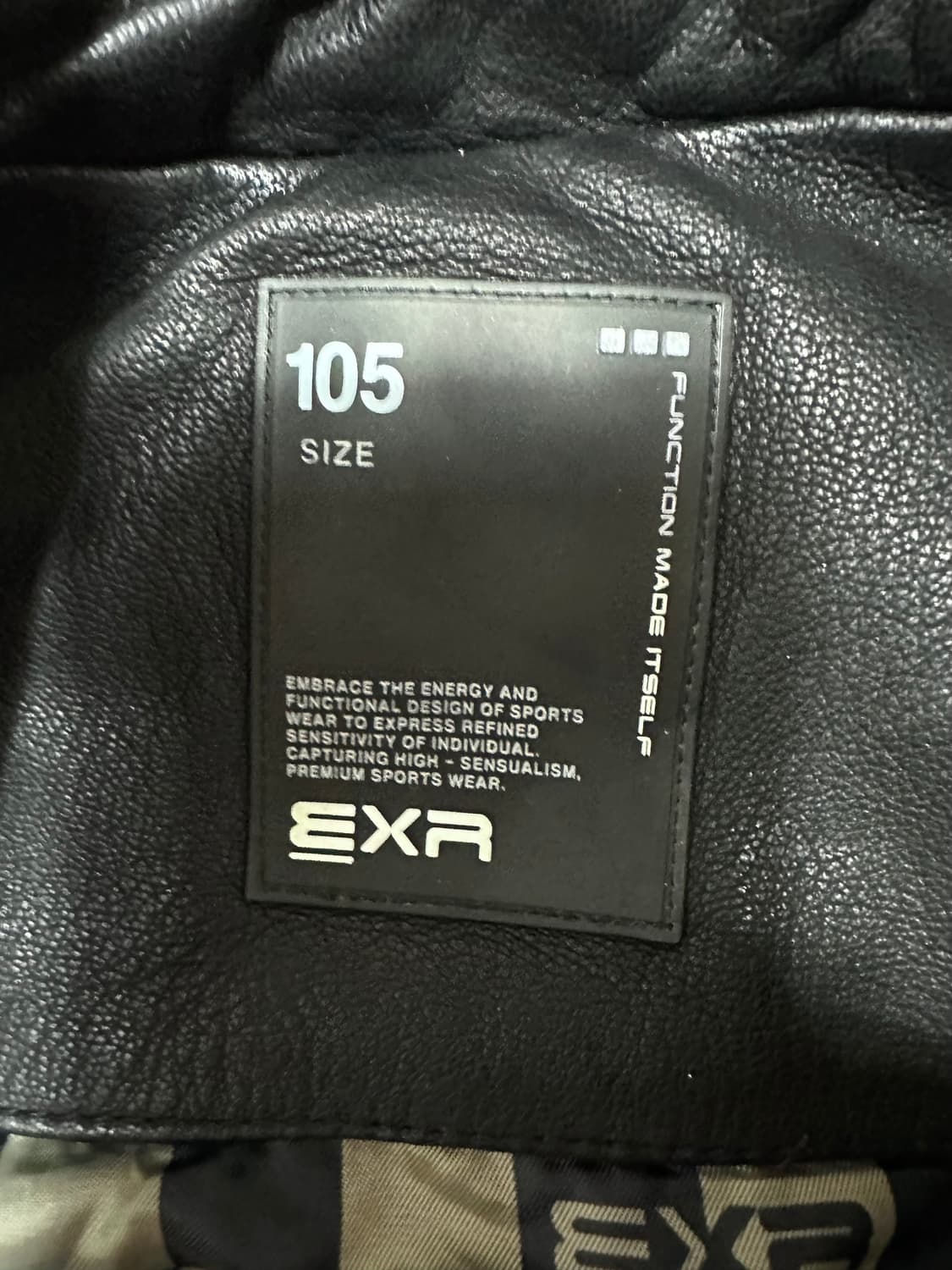 EXR 레이싱 라이더 레더 자켓 상품이미지6