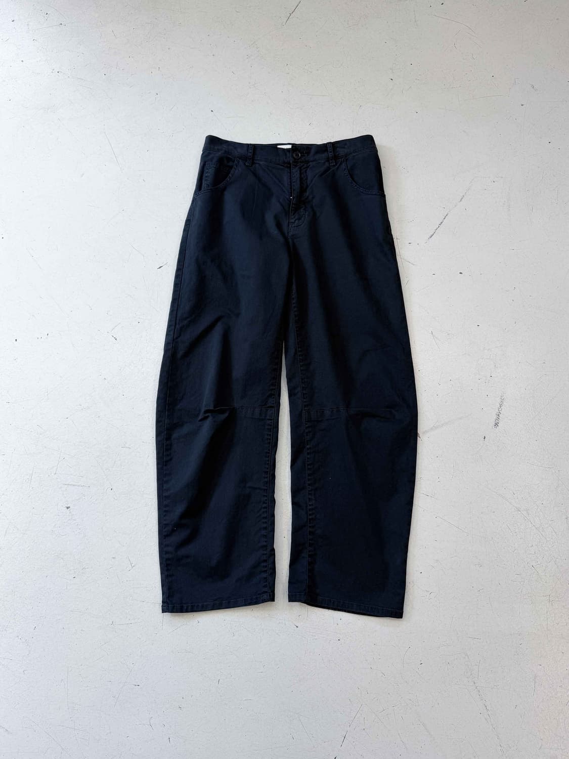 curved cotton pants  상품이미지1