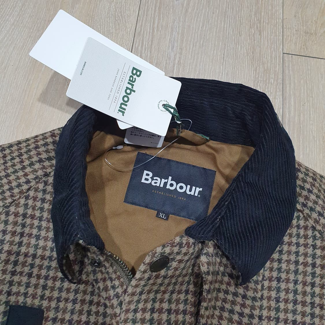 바버 blyth check xl (110) bshop 별주 새제품 상품이미지8