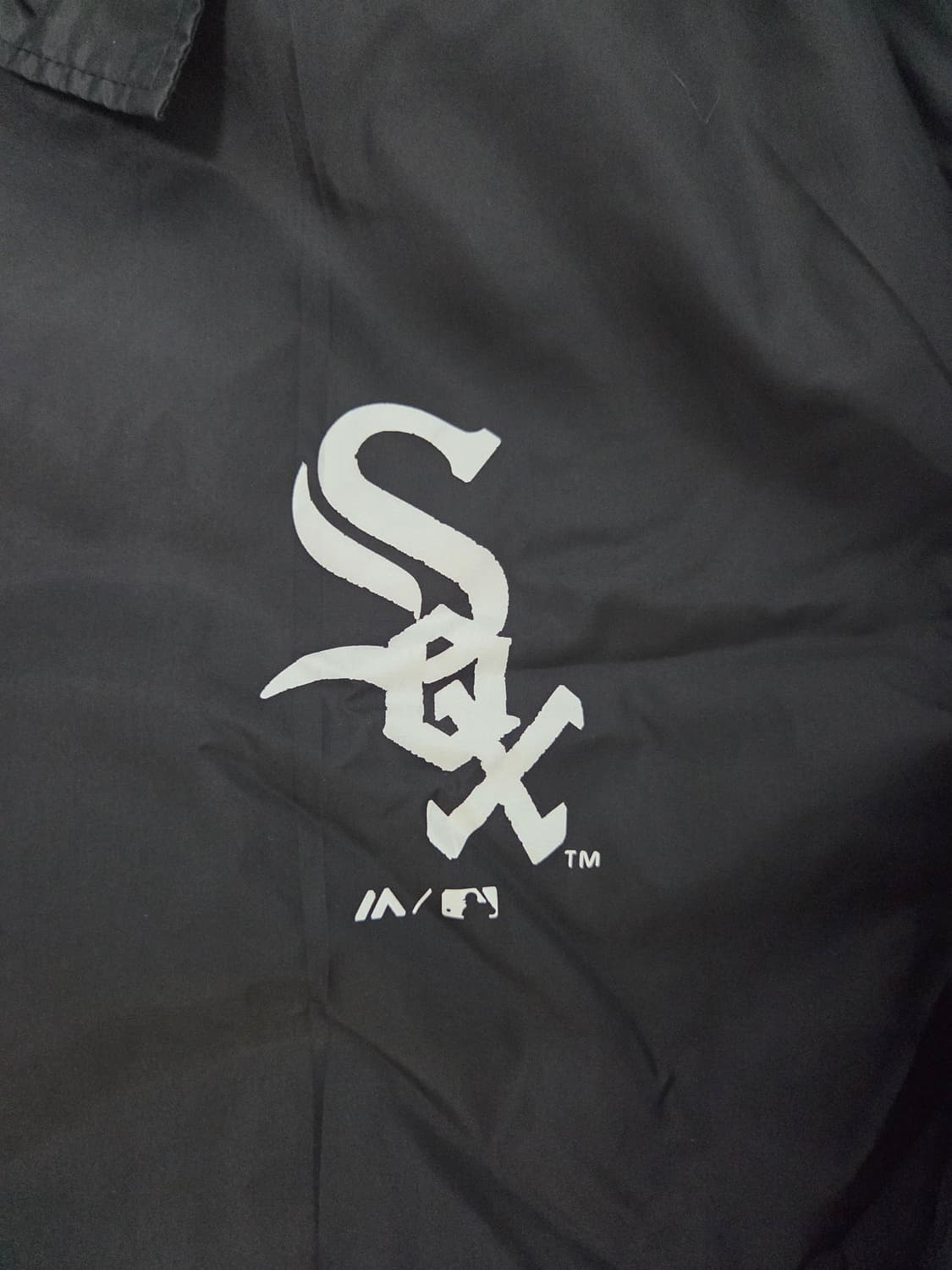 마제스틱 MLB 시카고 화이트삭스 오리지널 코치 자켓 바람막이 상품이미지3