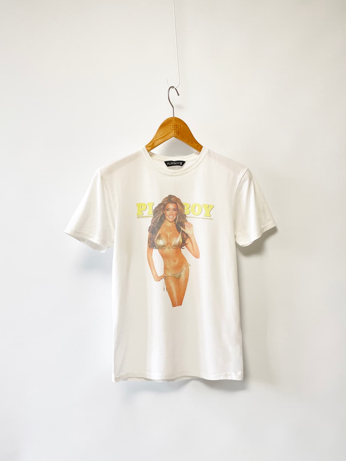 플레이보이 PLAYBOY 래빗 헤드 빈티지 티셔츠 상품이미지1