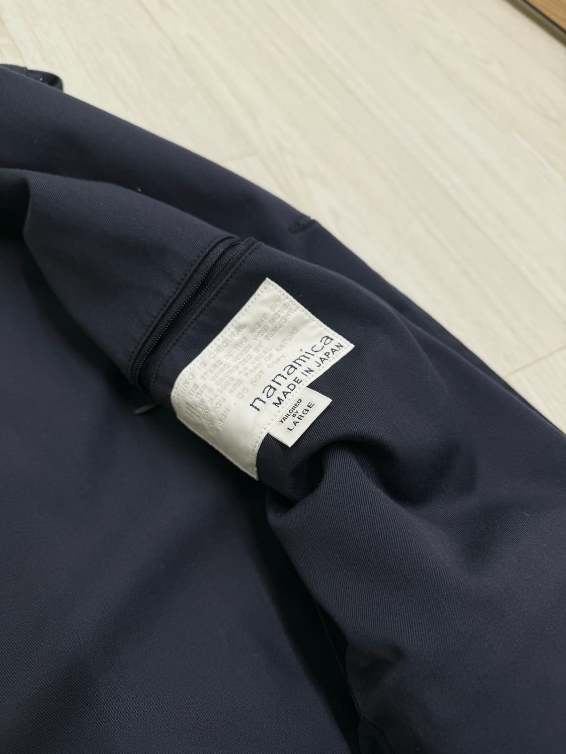 [L,34]나나미카 네이비 치노 셋업 상품이미지4