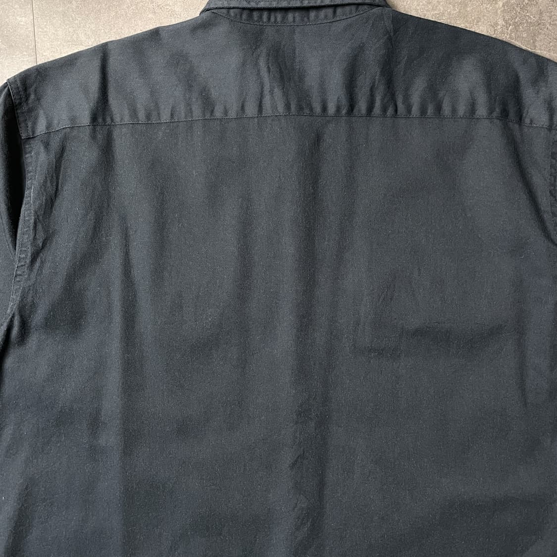 DICKIES 디키즈 빈티지 네이비 플랩포켓 반팔 워크셔츠 A01002 상품이미지8